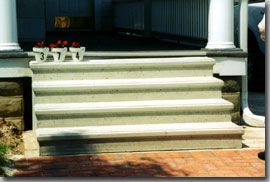 Multiple Precast Steps Configurations